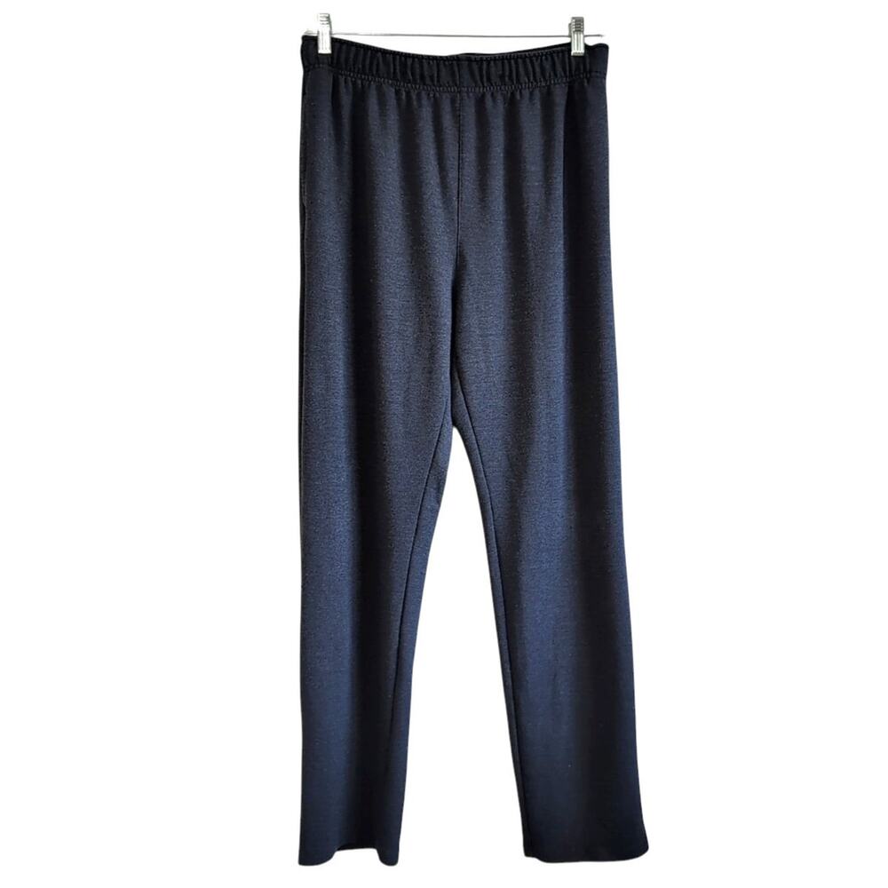 Orvis Heathered Navy Knit Pants/Joggers Men's Size L Loungewear Comfy Casual